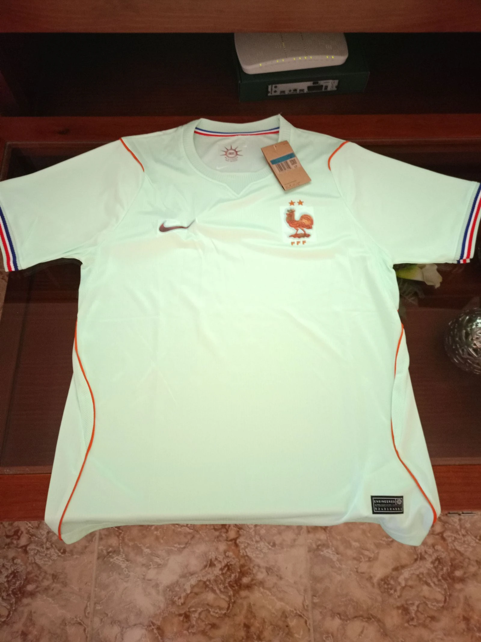 Camiseta segunda  equipacion Francia 